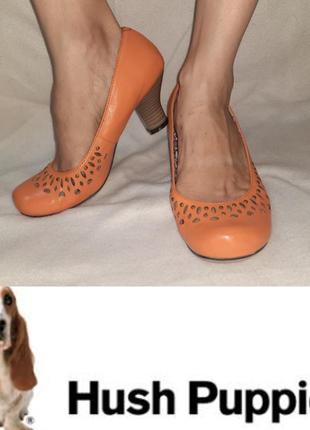 Кожанные туфли hush puppies p.5  (38) индия1 фото