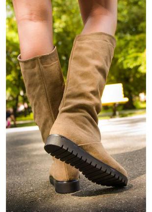 Сапоги-угги. цвета зеленый,фиолетовый, черный,темно-серый, рыжый фото в личку 2