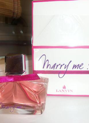 Женская туалетная вода lanvin marry me!1 фото