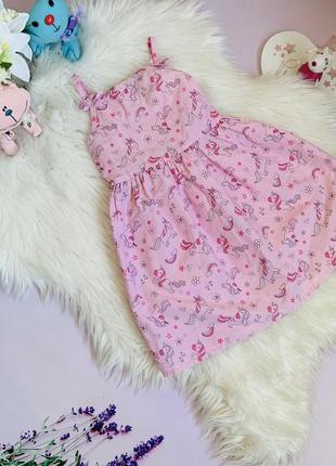 Красивий легкий сарафан primark дівчинку 3-4 роки
