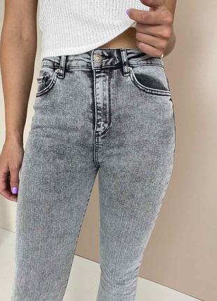 Джинсовие штани американки скинни високая посадка 🇹🇷2 фото