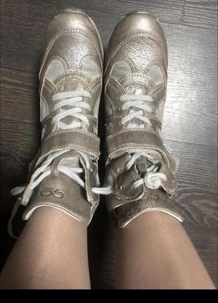 Готовь сани летом))сникерсы ботиночки натуральная кожа замш2 фото