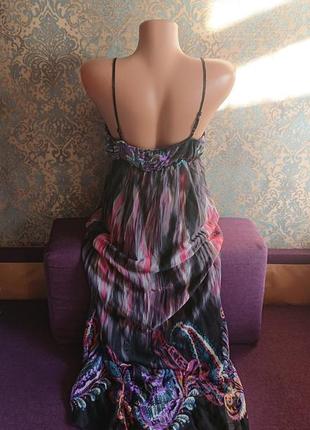 Женский длинный сарафан макси платье в пол р.s/xs/m6 фото