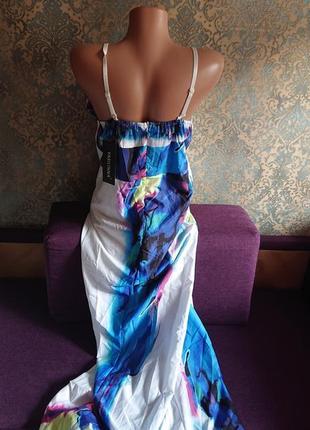 Красивий довгий сарафан максі плаття в підлогу2 фото