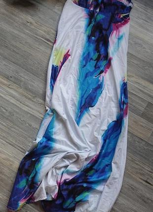 Красивий довгий сарафан максі плаття в підлогу4 фото