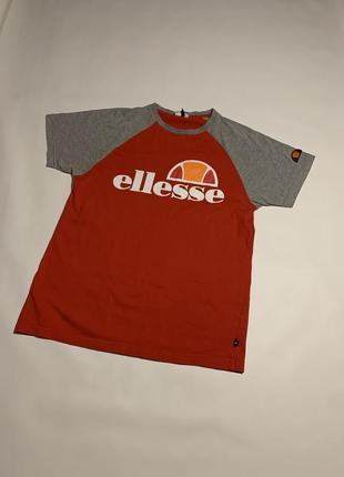 Мужская красивая оригинальная футболка ellesse big logo s m1 фото