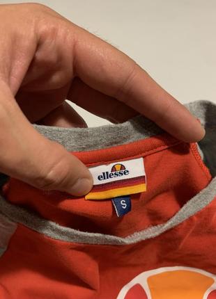 Мужская красивая оригинальная футболка ellesse big logo s m5 фото