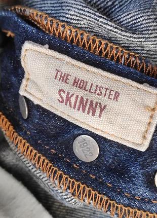 Hollister джинсы skinny оригинал (w31 l32)7 фото