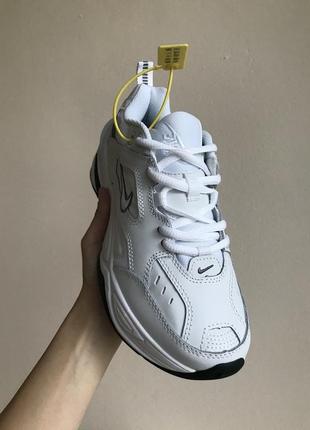 Кроссовки найк женские техно м2к обувь nike m2k tekno white black5 фото