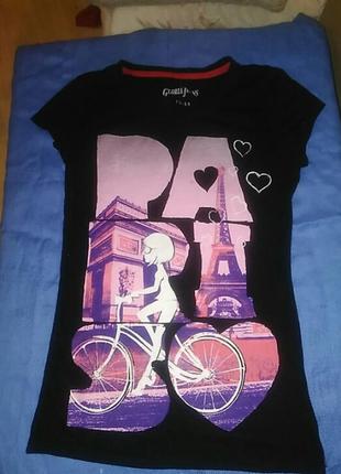 Фирменная футболка gloria geans paris