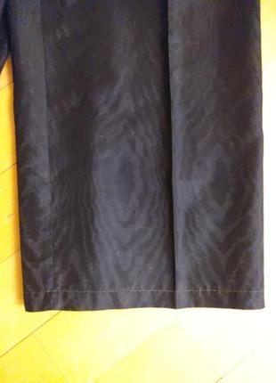 Чорні штани кюлоти з фактурної тканини nuggets раз.m-s4 фото