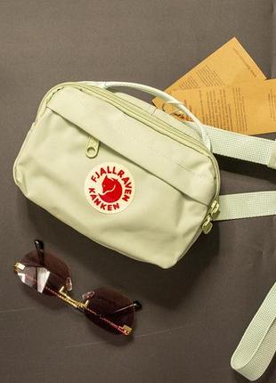 Сумочка fjallraven kanken маленькая на плечо, канкен, бананка, kanken, барсетка женская, жіноча