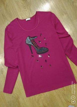 Шикарная кофта, блуза, трикотаж-gerry weber- сост. нов.