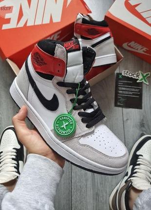 Крутые, кожаные, замшевые кроссовки nike air jordan