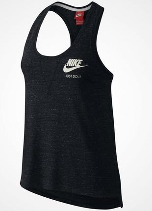 Женская спортивная майка nike gym vintage tank1 фото