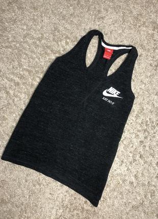 Женская спортивная майка nike gym vintage tank4 фото