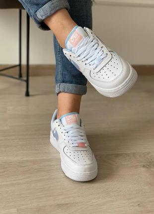 Nike air force 1 кроссовки найк женские форсы аир форс кеды double swoosh lv83 фото