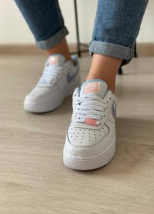 Nike air force 1 кроссовки найк женские форсы аир форс кеды double swoosh lv84 фото