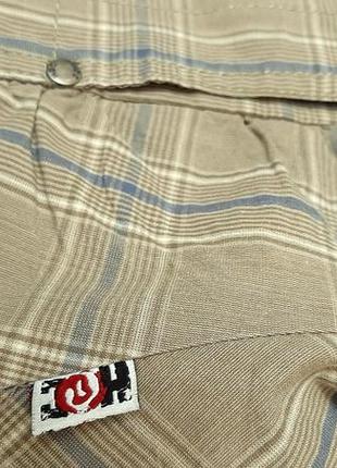 H&c брендовая куртка ветровка серая на подкладке клеточка весна-лето-осень на девушку / женская7 фото