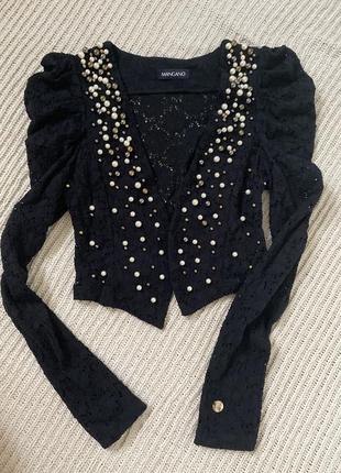 Кружевной пиджак mangano р.s