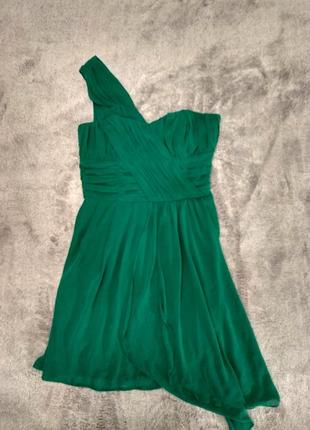 Коктельное платье на одно плечо размер 36-382 фото