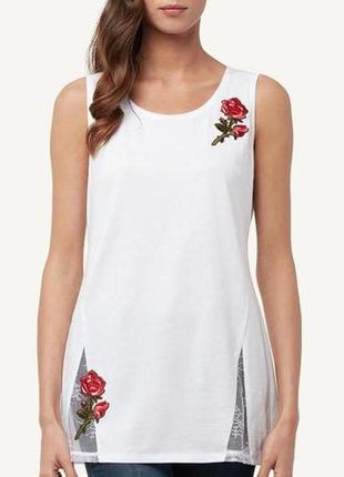 Изысканная маечка intimissimi из хлопка supima® и эффектной вышивкой !! 🌿🌿🌿