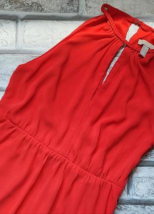 Нова довга червона сукня h&m. розмір 365 фото