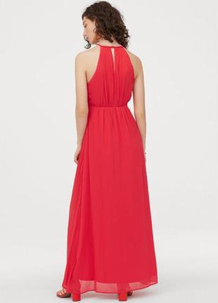 Нова довга червона сукня h&m. розмір 362 фото