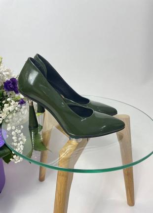 Туфли 🎨 любой цвет лодочки на шпильке женские натуральная кожа замша италия6 фото