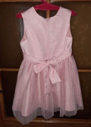 Рожеве ошатне плаття на свято 92/982 фото