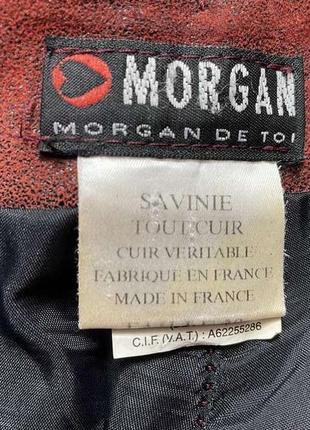 Брюки кожаные, morgan paris france, женские, в поясе 34-40 см, сост. отличное!5 фото