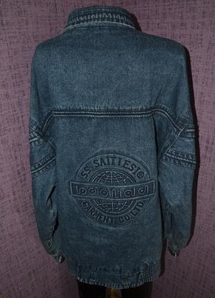 Радянська вінтажна джинсовці джинсова курточка