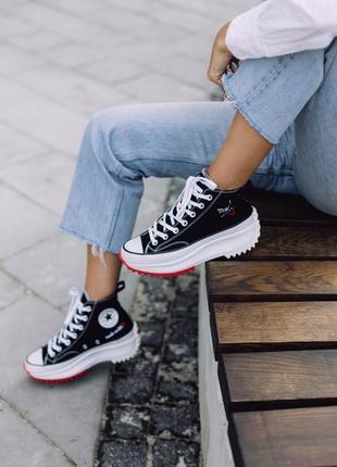 Converse birds star hike valentinas day, жіночі кеди конверс8 фото