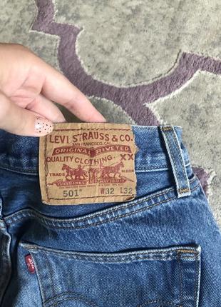 Джинсовые шорты levi’s6 фото