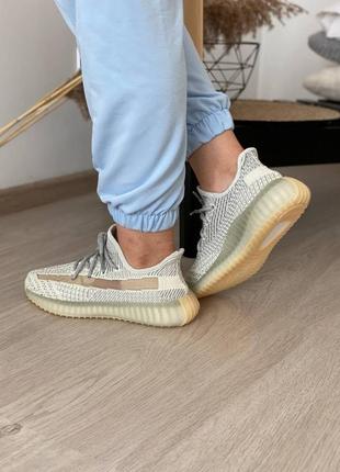 Adidas yeezy boost 350 lundmark (полный рефлектив)6 фото