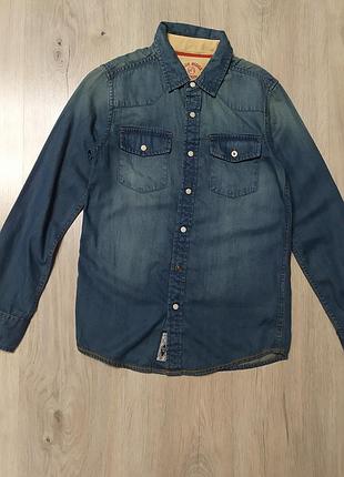 Сорочка джинсова дитяча denim р.134/140см
