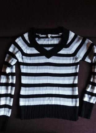 Смугастий светр1 фото