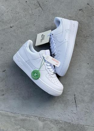 Кроссовки женские nike air force 1 (натуральная кожа)1 фото