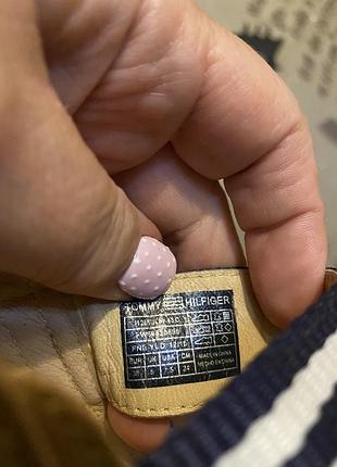 Кожаные босоножки, tommy hilfiger, оригинал!8 фото