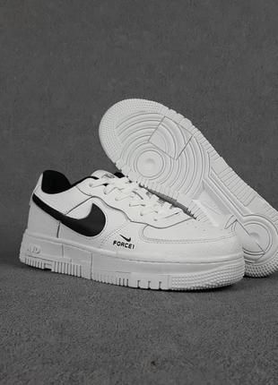 Кроссовки мужские nike air force 1 pixel белые / кросівки чоловічі найк аир форс білі кроссы