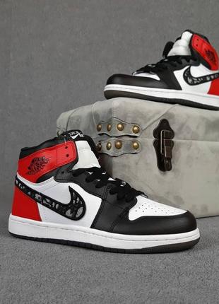 Кроссовки мужские nike JAMES air jordan белые с черным / кросівки чоловічі найк аир джордан білі кроссы
