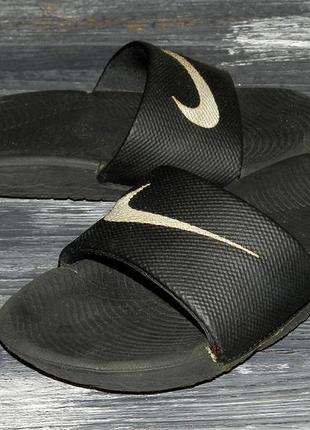 Дитячі оригінальні, стильні, зручні сланці-шльопанці nike kawa slide