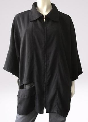 Кардиган  балахон   на змейке с прорезным карманом бренда niederberger, швейцария