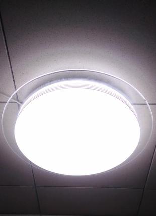 Світлодіодна люстра з регулюванням яскравості світла і пультом д. у.2 фото