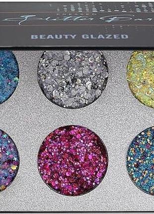 Срочно.  глиттер, глитер, beauty glazed glitter bar1 фото