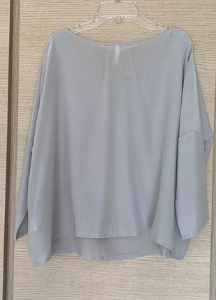 Блуза вільного крою шовк розмір s2 фото