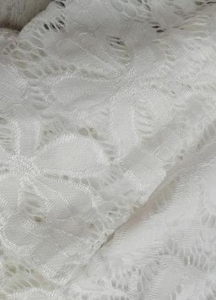 Сукня гіпюр біла спущені плечі /для фотосесії на морі7 фото