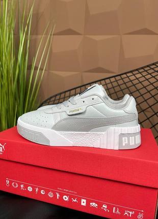 Женские кроссовки puma cali grey1 фото