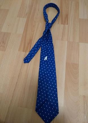 Краватка в горошок ромбик вінтаж7 фото