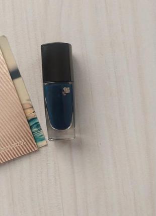 Швидкосохнучий лак для нігтів lancôme vernis in love 573b bleu de flore2 фото